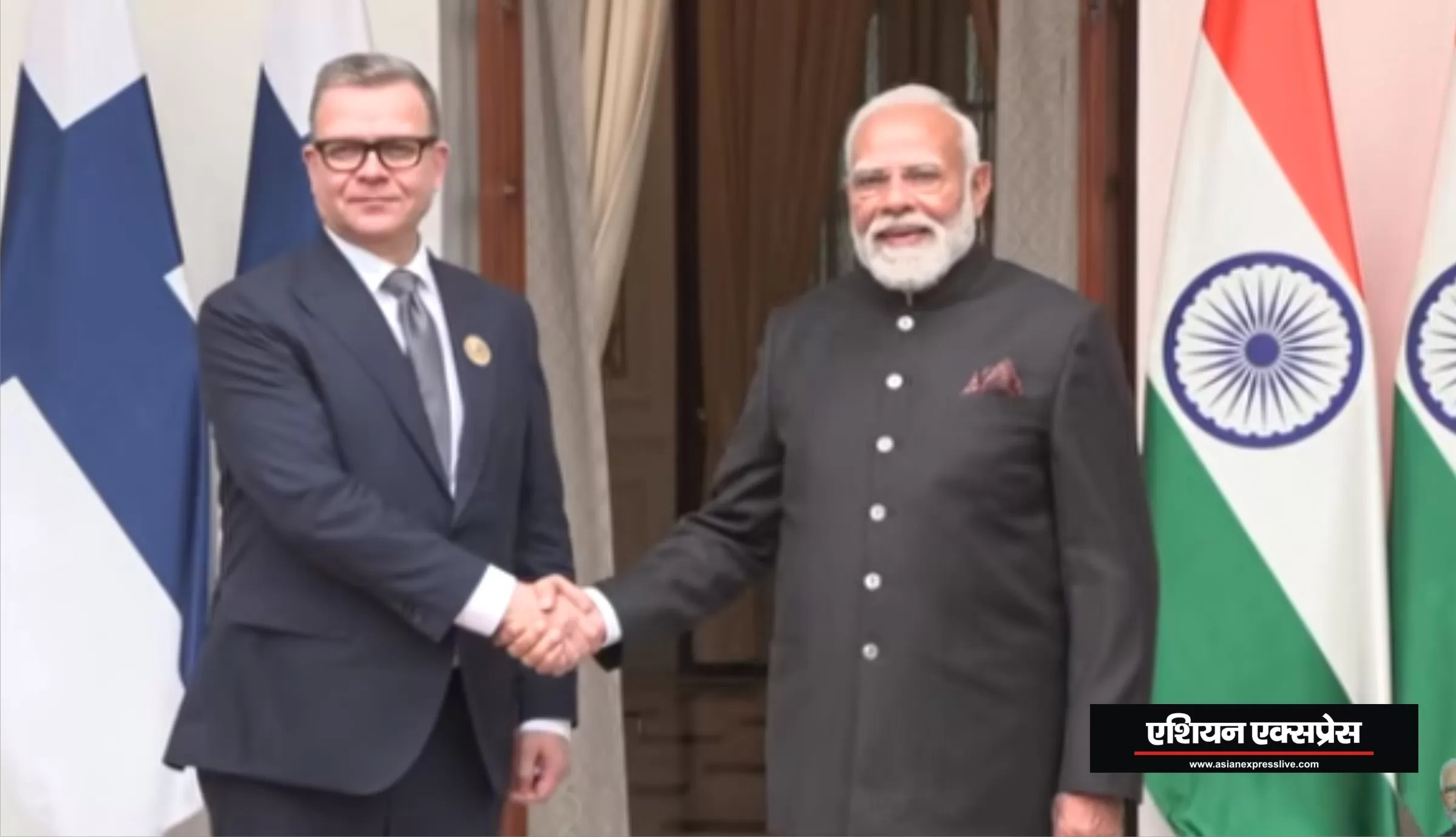 प्रधानमंत्री मोदी ने फिनलैंड के प्रधानमंत्री एंट्टी पेटेरी ओर्पो से मुलाकात की
