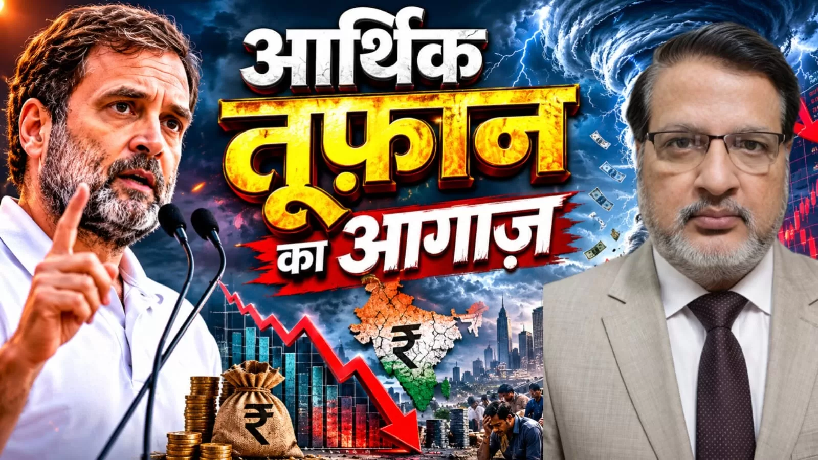 देश में महगाई का आर्थिक तूफान आने वाला है: राहुल गाँधी 